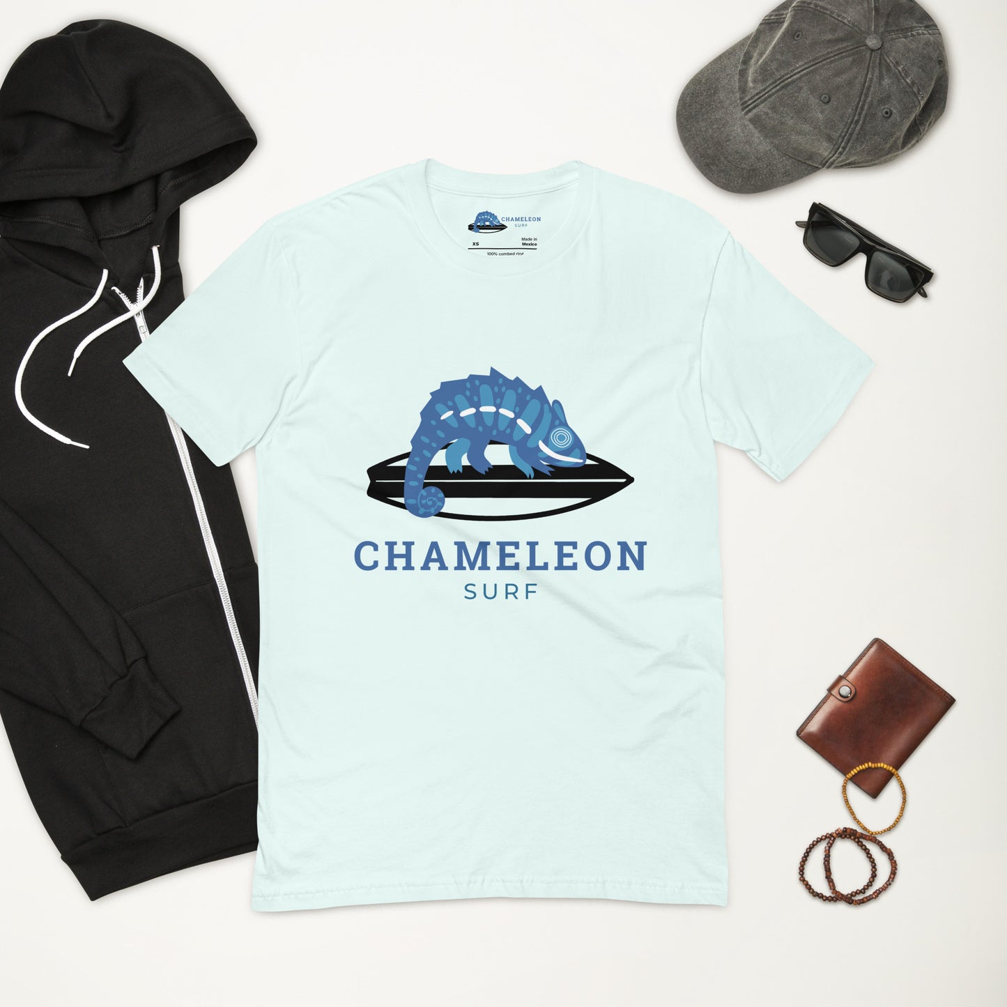Blue Chameleon Surf Men's T-shirt